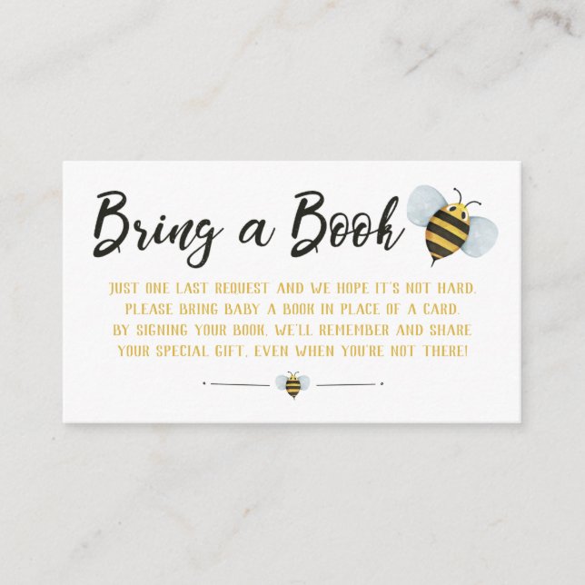 Carte D'accompagnement Mama to BEE Livres pour bébé (Devant)