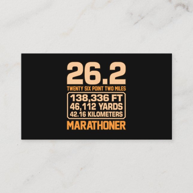 Carte D'accompagnement Marathoner Half Marathon Runner Running Lover Grap (Devant)
