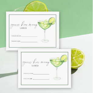 Carte D'accompagnement Margarita & Mariage Combien de limes jeu de mariée