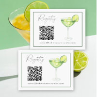 Margarita QR code registre des douches nuptiales