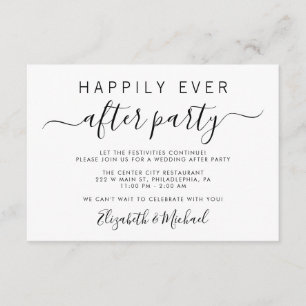 Carte D'accompagnement Mariage après réception de l'invitation