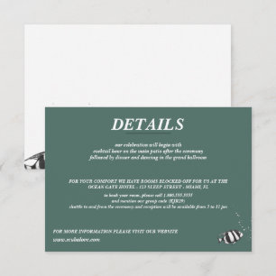 Carte D'accompagnement Mariage Couple