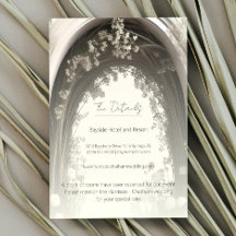Mariage d'arche botanique romantique