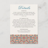 Mariage géométrique en treillis marocain