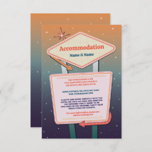 Carte D'accompagnement Mariage Las Vegas Casino