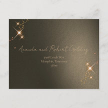 Mariage personnalisé avec photo d'éclipse solaire 