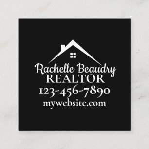Carte D'accompagnement Marketing Immobilier Realtor Personnalisé