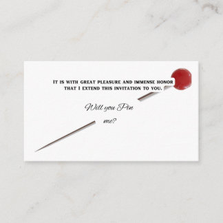 Carte D'accompagnement Me pousserez-vous ?