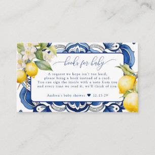 Carte D'accompagnement Méditerranée   Citrus citron   Livres pour bébé