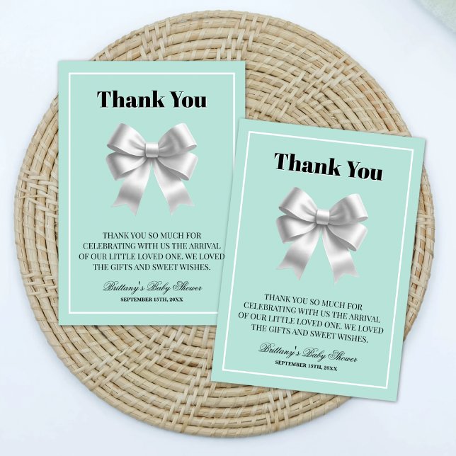 Carte D'accompagnement Merci Baby shower bébé et Co (Créateur téléchargé)