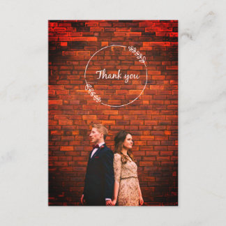 Carte D'accompagnement Merci de la graduation photo avec lettres main rus