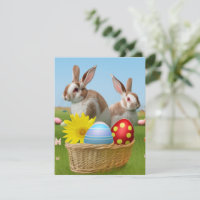 Mignonne lapin de Pâques pour une humeur positive