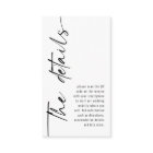 Mini Moderne Calligraphie QR Code Détails du Maria