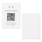 Minimal et chic | Mariage de code QR noir et blanc