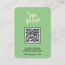 Minimaliste enregistrer la date Mariage Site Web Q