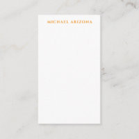 Minimaliste Moderne Simple Nom Propre