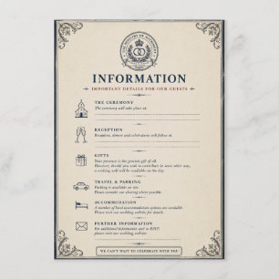 Carte D'accompagnement Ministère du Mariage Enclosure de Mariage Drôle