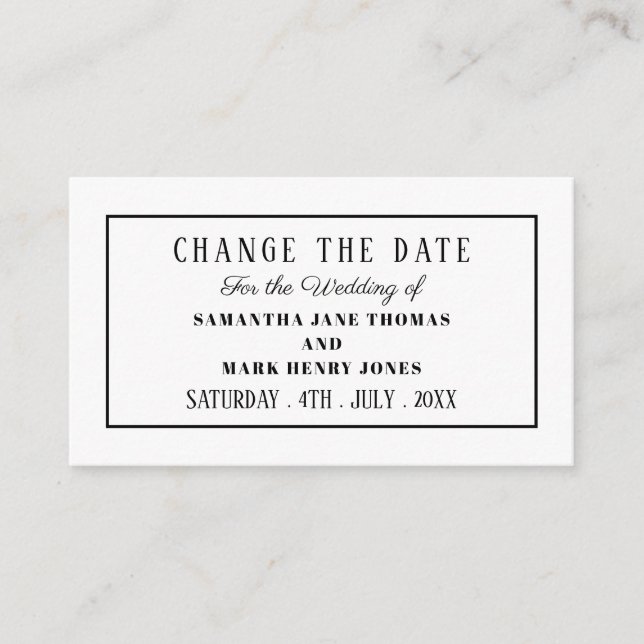 Carte D'accompagnement Moderne et élégant, n'importe quelle couleur, modi (Devant)