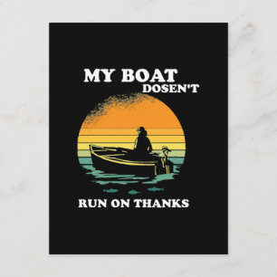 Carte D'accompagnement Mon bateau ne fonctionne pas grâce