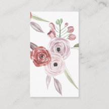 Motif aquarelle floral