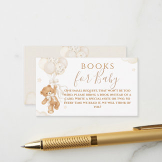 Carte D'accompagnement Nous pouvons à peine attendre Baby Shower Neutre