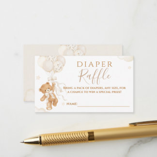 Carte D'accompagnement Nous pouvons à peine attendre Baby Shower Neutre
