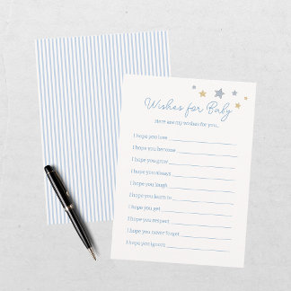 Carte D'accompagnement Nous pouvons à peine attendre Jeu pour Baby Shower