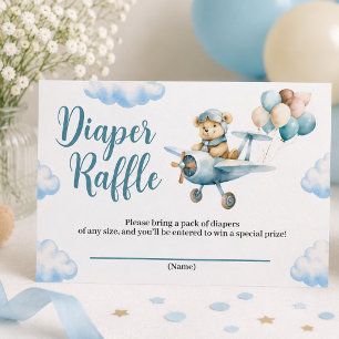 Carte D'accompagnement Nous pouvons à peine attendre Ours en peluche Avio