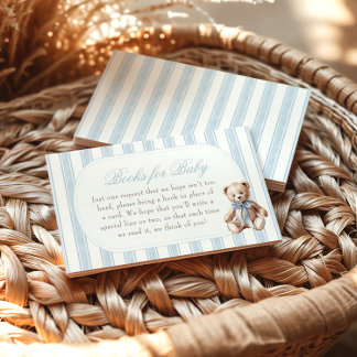 Carte D'accompagnement On peut attendre Teddy Bear Livres pour bébé