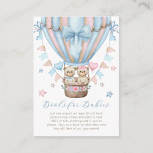 Carte D'accompagnement On peut attendre un garçon fille jumeaux Livres po