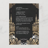Ornat Retro Arabe Exotique Bold Mariage damassé