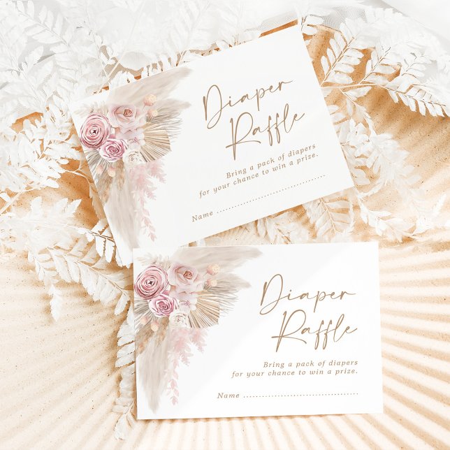 Carte D'accompagnement Pampas Pampas Pâtes Pâtes Pâtes Pâtes Roses Gras R (Créateur téléchargé)