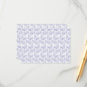 Carte D'accompagnement Papier d'emballage blanc avec un motif subtil et r
