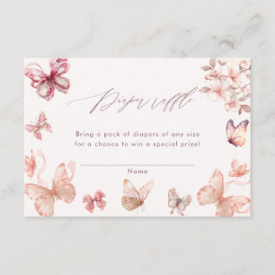 Carte D'accompagnement Papillon Coquette   Brochure de papillons