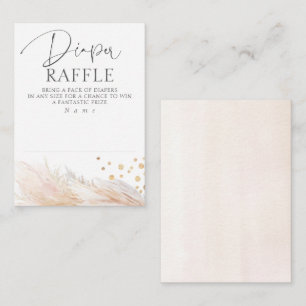 Carte D'accompagnement Parties scintillant d'or Baby shower moderne de ro
