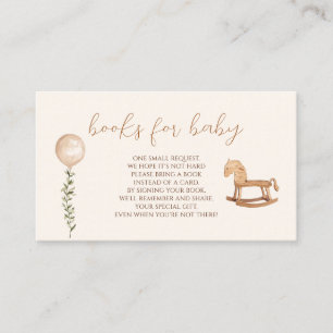 Carte D'accompagnement Pastel Watercolor Boho Dream Nursery