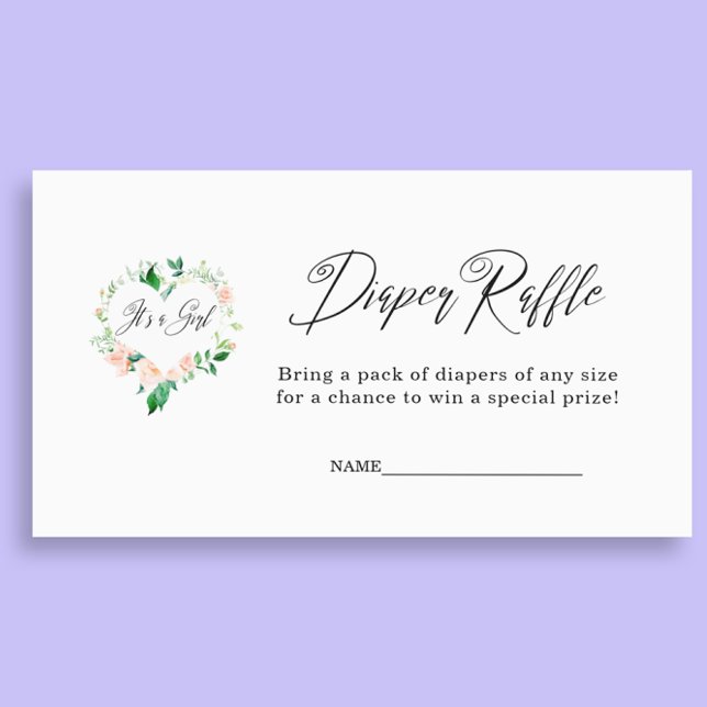 Carte D'accompagnement Peach C'est un Baby shower de rousseur de couches  (Créateur téléchargé)