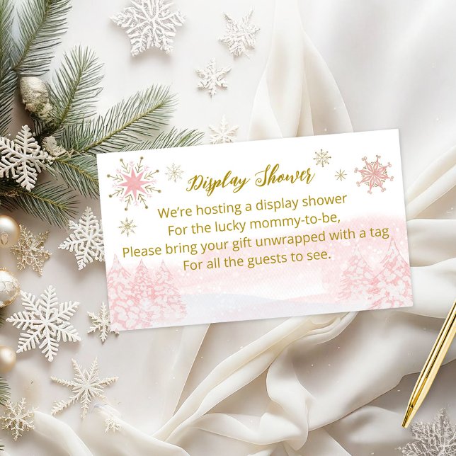 Carte D'accompagnement Père Noël Baby Christmas Baby shower Affichage dou (Créateur téléchargé)