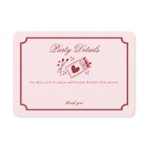 Perfect Match Made in Heaven Pink Party Details