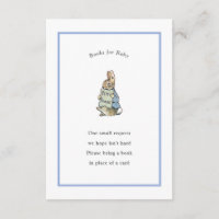 Peter Rabbit Blue Vintage Baby Book