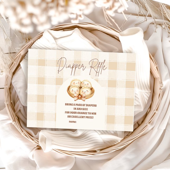 Carte D'accompagnement Petit Baby shower à jeter Déchets (Créateur téléchargé)