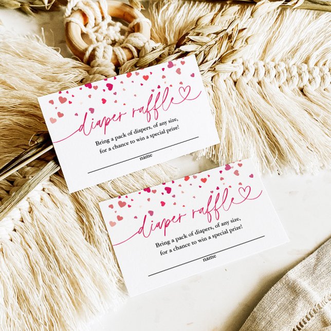 Carte D'accompagnement Petit Baby shower Amoureux, Déchets (Créateur téléchargé)