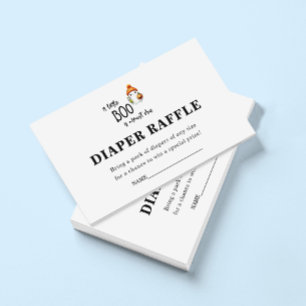 Carte D'accompagnement Petit Baby shower de carafe de la couche Halloween