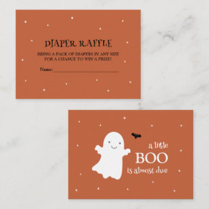 Carte D'accompagnement Petit Barreau Orange Ghost
