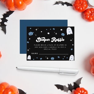 Carte D'accompagnement Petit Boo Boy Halloween Diaper Raffle