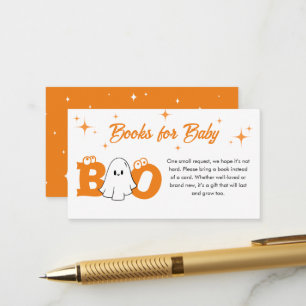 Carte D'accompagnement Petit Livre Halloween Baby showers Livres Pour Béb