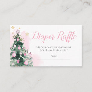 Carte D'accompagnement Petit paquet de Joy Christmas Diaper Raffle