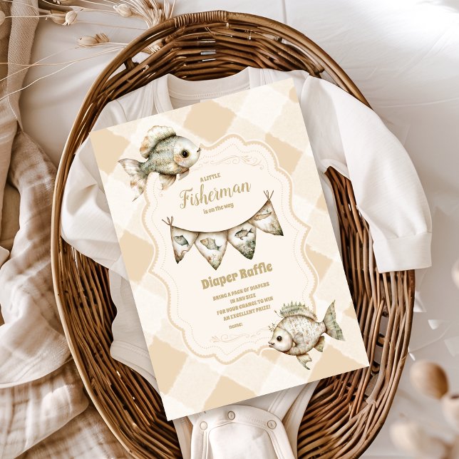 Carte D'accompagnement Petit Pêcheur Diapper Raffer (Créateur téléchargé)