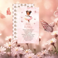 Petite Ballerina Baby shower rose Livres pour bébé