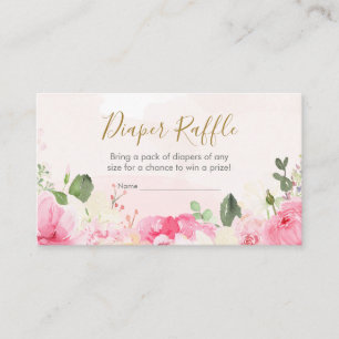 Carte D'accompagnement Petite barbe à arachide rose florale